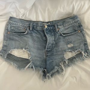 Free people Jean shorts